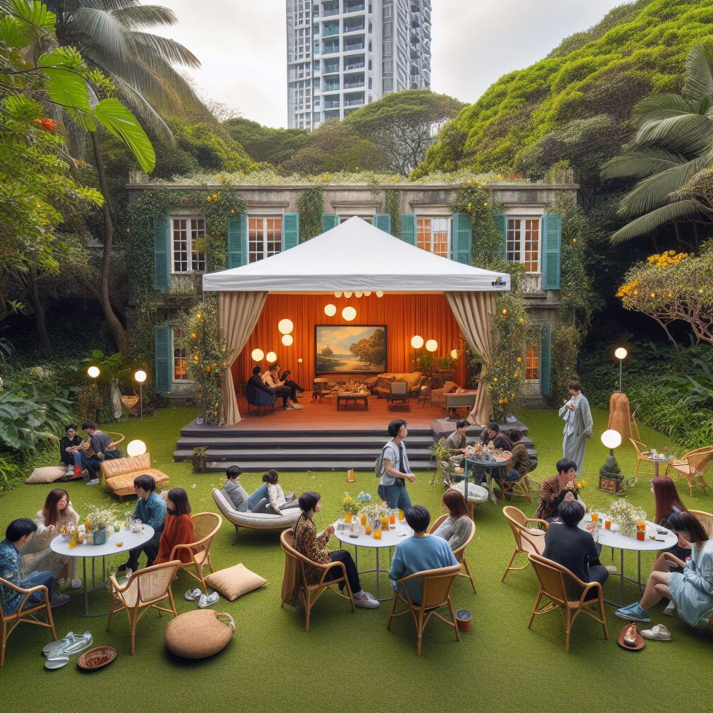 Sklopivi šatori za zabave i evente